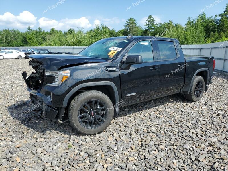 GMC SIERRA 2022 black  gas 3GTU9CED1MG483553 photo #1