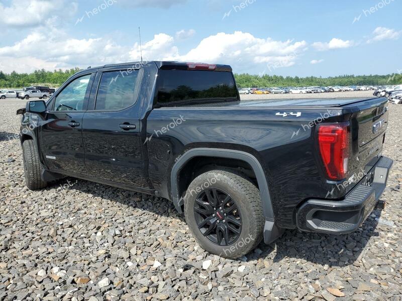 GMC SIERRA 2022 black  gas 3GTU9CED1MG483553 photo #3