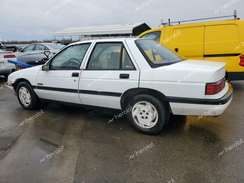 CHEVROLET CORSICA LT 1993 white sedan 4d gas 1G1LT53T4PY262289 photo #3