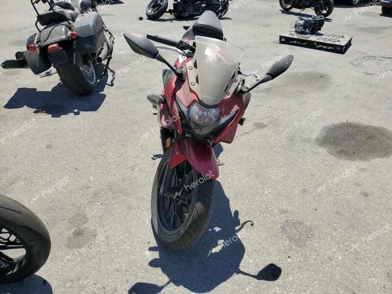 SUZUKI GSX250R M 2019 red  gas LC6DN11A6K1100144 photo #3