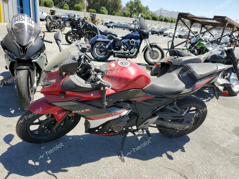 SUZUKI GSX250R M 2019 red  gas LC6DN11A6K1100144 photo #4