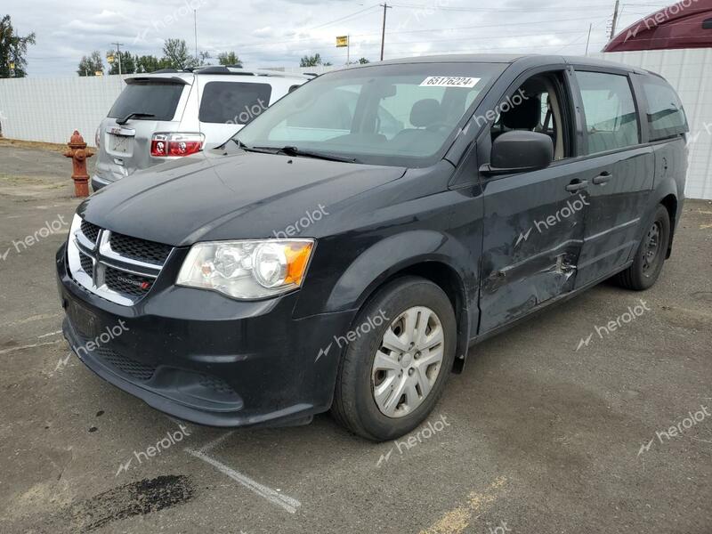 DODGE GRAND CARA 2015 black  flexible fuel 2C4RDGBG6FR530325 photo #1