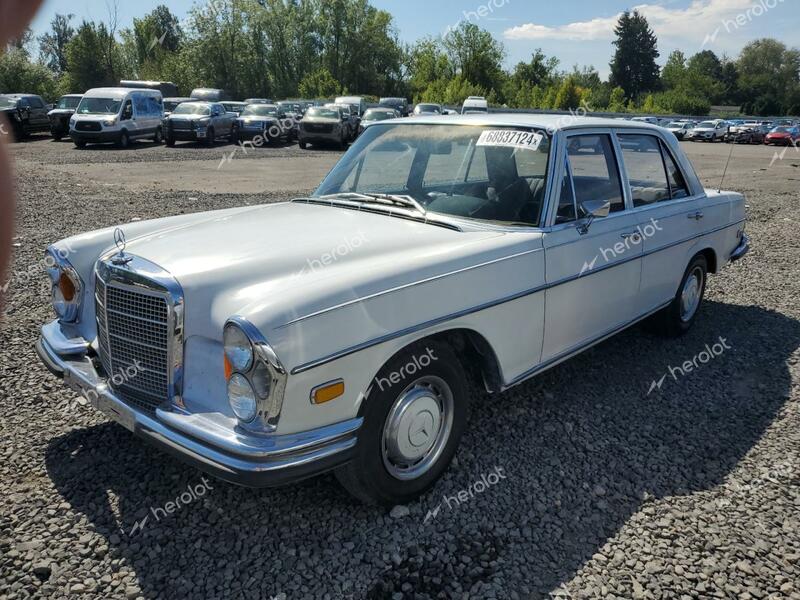 MERCEDES-BENZ 280SE 1969 white   10801812019516 photo #1