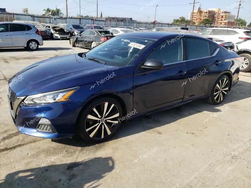 NISSAN ALTIMA SR 2019 blue  gas 1N4BL4CV4KC227701 photo #1