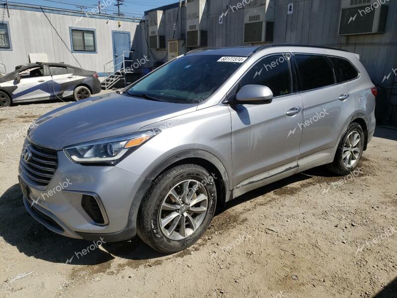 HYUNDAI SANTA FE X 2019 silver  gas KM8SM4HF5KU309743 photo #1