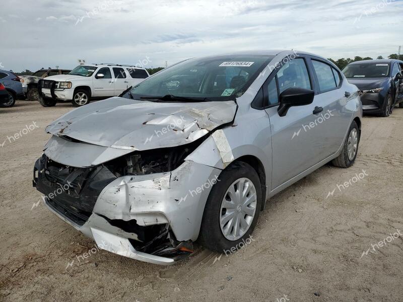 NISSAN VERSA S 2021 silver  gas 3N1CN8DV8ML923972 photo #1