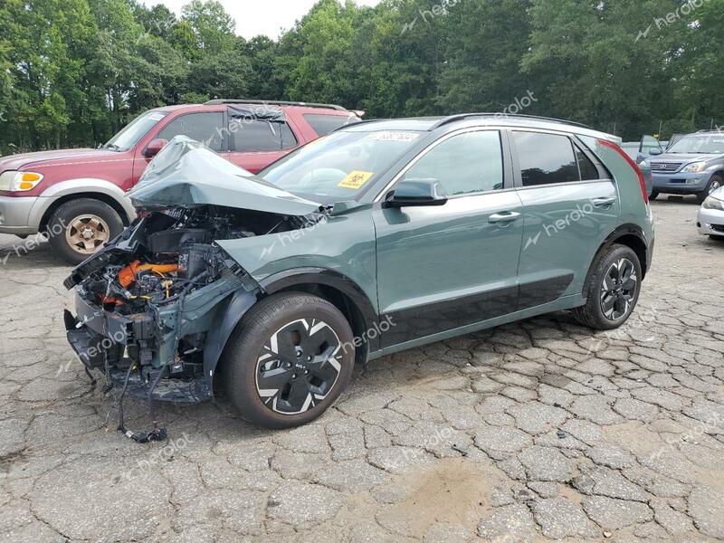 KIA NIRO WAVE 2024 green  electric KNDCT3L11R5081715 photo #1