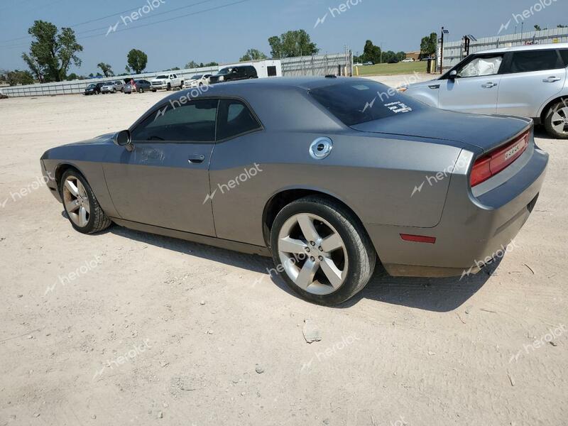 DODGE CHALLENGER 2011 gray coupe flexible fuel 2B3CJ4DG6BH617069 photo #3