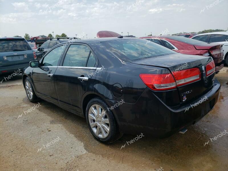 LINCOLN MKZ 2012 black  gas 3LNHL2JC4CR833024 photo #3