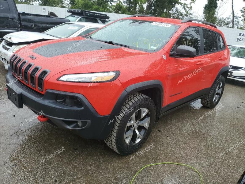 JEEP CHEROKEE T 2017 red 4dr spor flexible fuel 1C4PJMBS5HW587631 photo #1