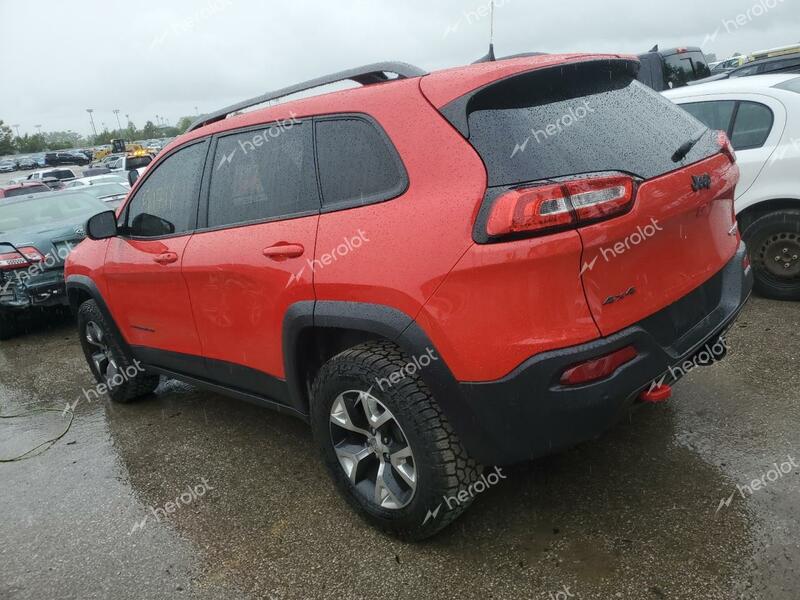 JEEP CHEROKEE T 2017 red 4dr spor flexible fuel 1C4PJMBS5HW587631 photo #3