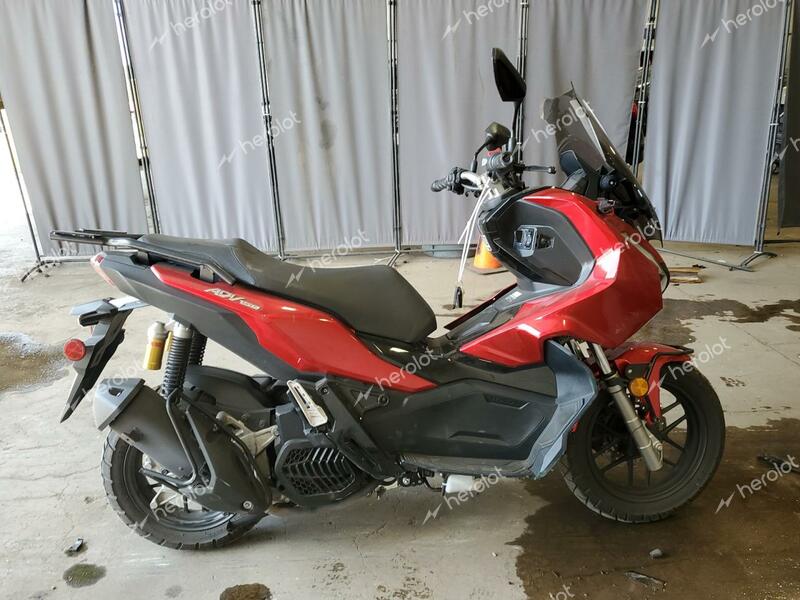 HONDA ADV150 A 2022 red  gas MLHKF385XN5101997 photo #1