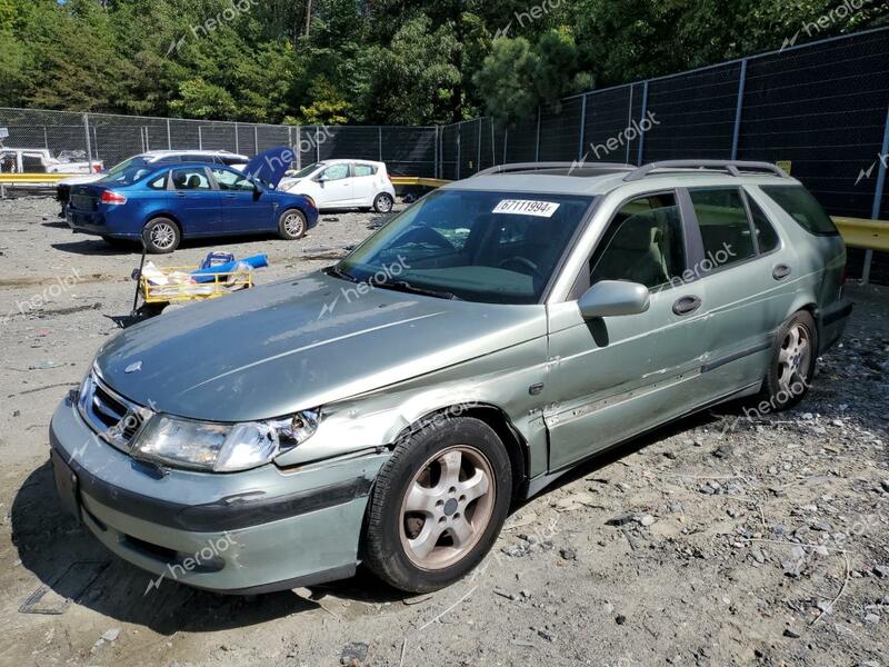 SAAB 9-5 SE 2001 silver  gas YS3EF58Z913049159 photo #1