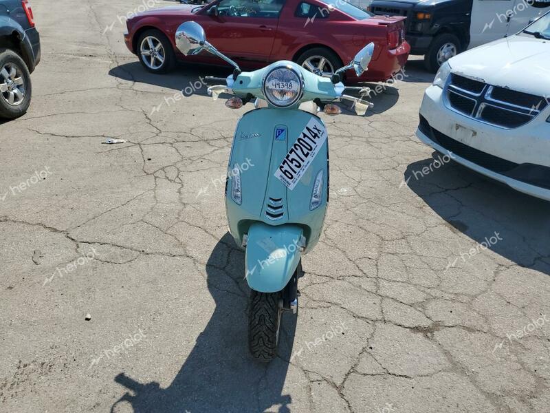 VESPA PRIMAVERA/ 2021 turquoise  gas ZAPM818G5M5905102 photo #3