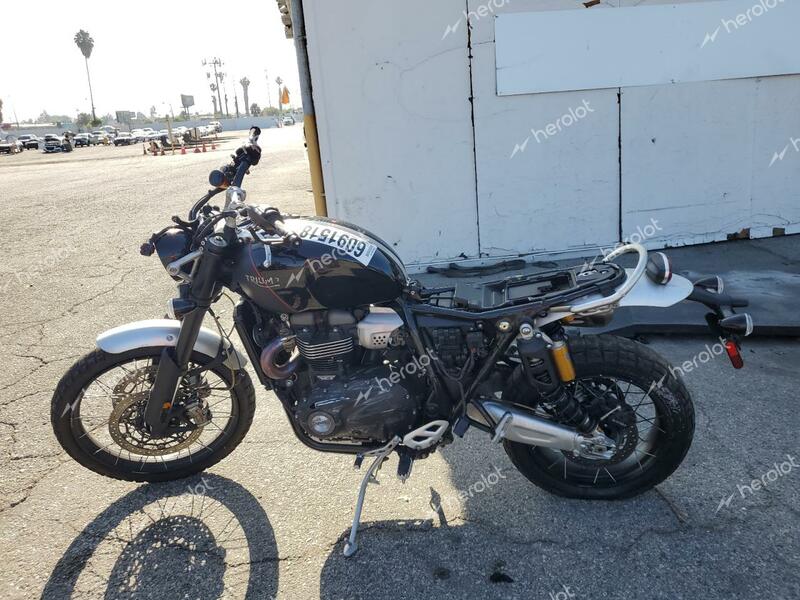 TRIUMPH MOTORCYCLE SCRAMBLER 2019 black  gas SMTD45HG8KT942921 photo #4