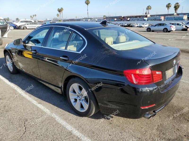 BMW 528 XI 2012 black sedan 4d gas WBAXH5C5XCDW04080 photo #3