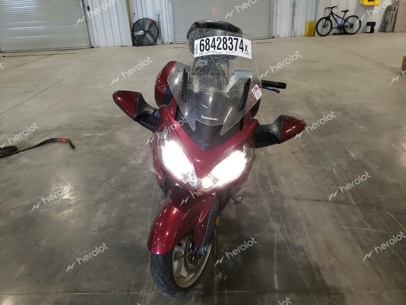 KAWASAKI ZG1400 B 2009 maroon road/str gas JKBZGNB149A011201 photo #3