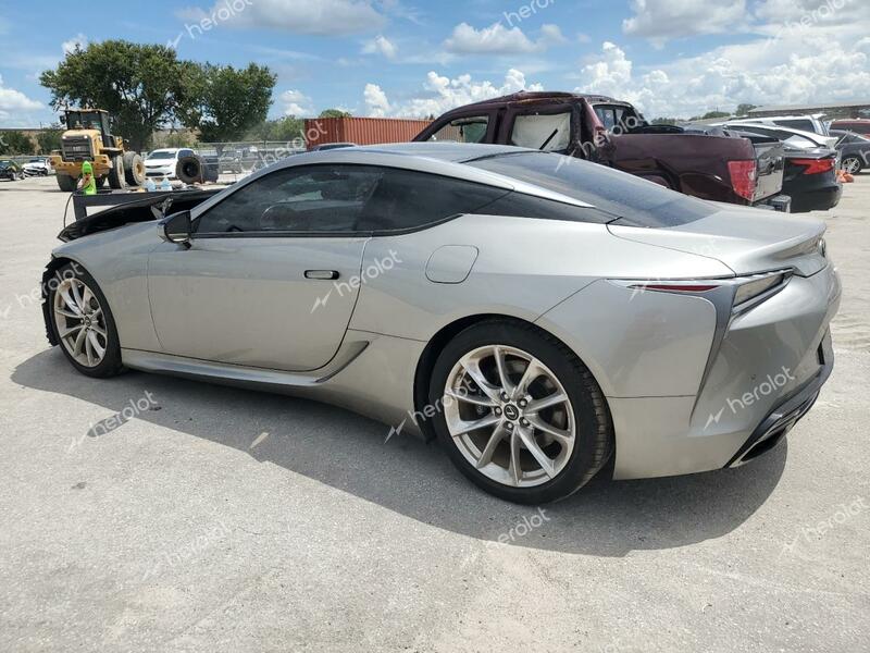 LEXUS LC 500 2018 silver  gas JTHHP5AY4JA002375 photo #3