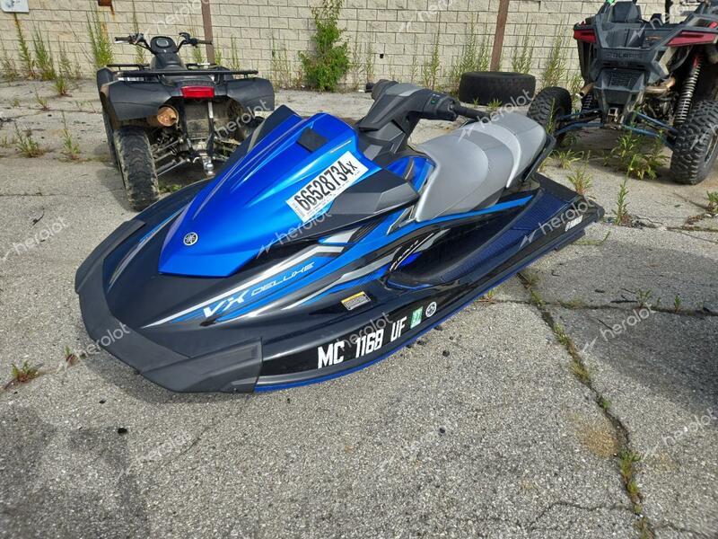 YAMAHA VX DELUXE 2018 blue   YAMA3774E818 photo #3