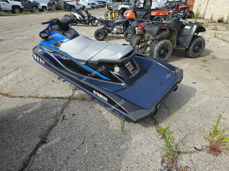 YAMAHA VX DELUXE 2018 blue   YAMA3774E818 photo #4