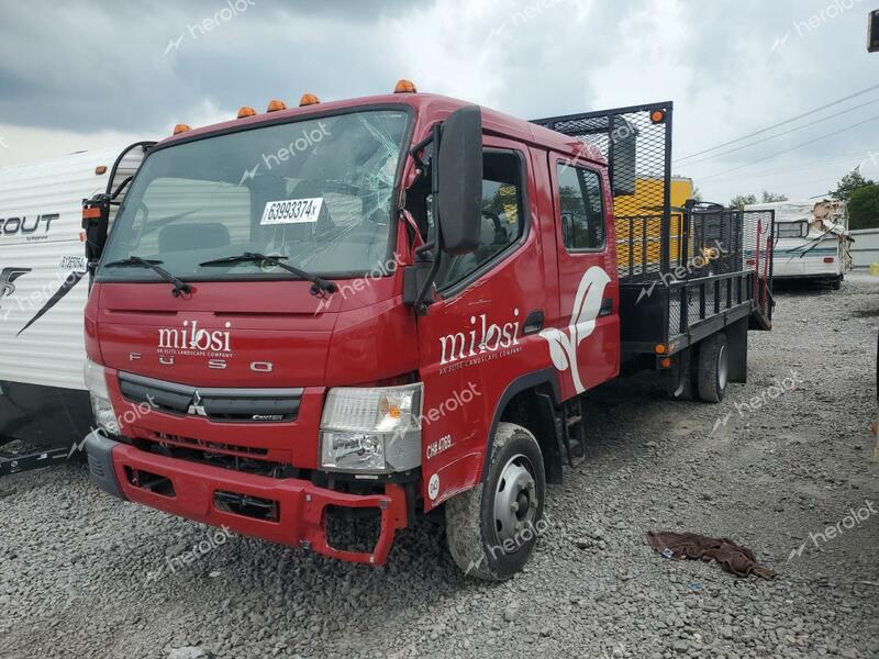 MITSUBISHI FUSO 2020 red  gas 4UZBWK111LGLM1683 photo #3