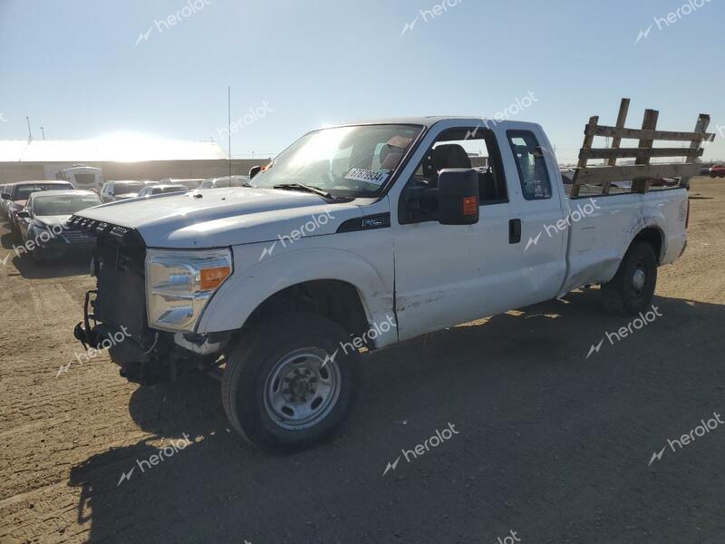 FORD F250 SUPER 2015 white 4dr ext gas 1FT7X2B61FEA15237 photo #1