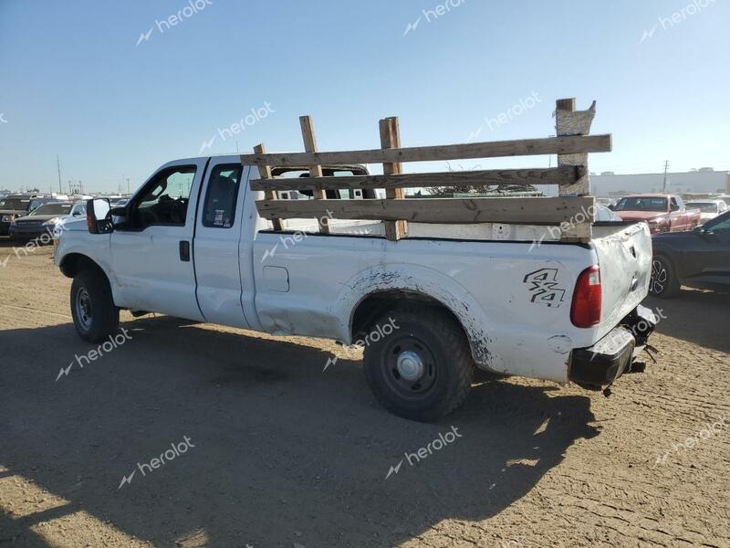 FORD F250 SUPER 2015 white 4dr ext gas 1FT7X2B61FEA15237 photo #3