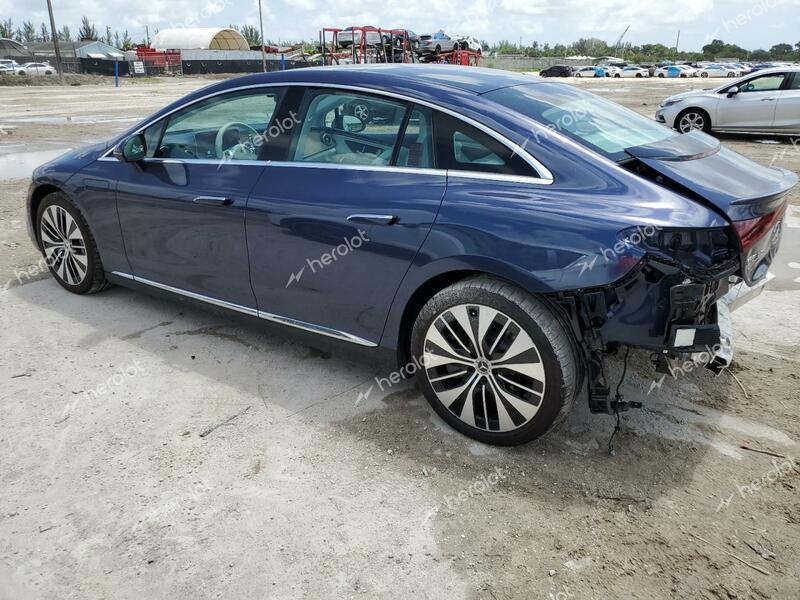 MERCEDES-BENZ EQE SEDAN 2024 blue  electric W1KEG2BB8RF054898 photo #3