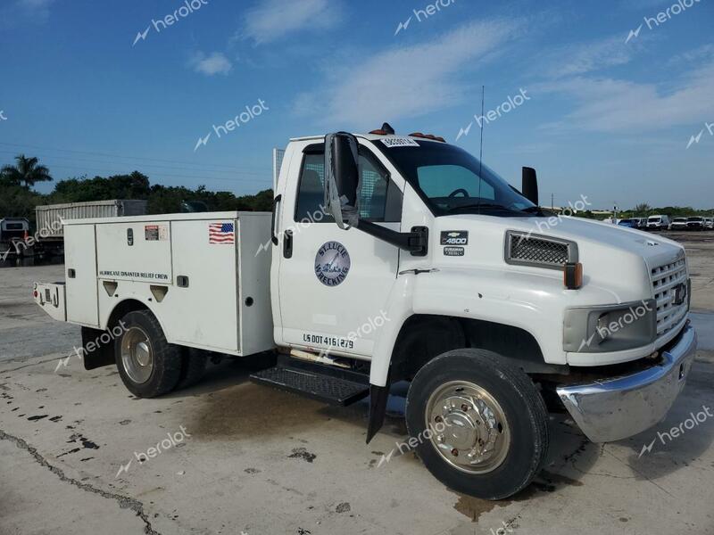 CHEVROLET C4500 C4C0 2007 white  diesel 1GBC4C1947F420193 photo #1