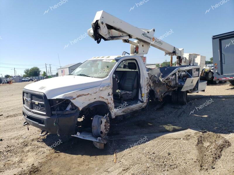 DODGE RAM 5500 S 2012 white chassis diesel 3C7WDMAL3CG137872 photo #1