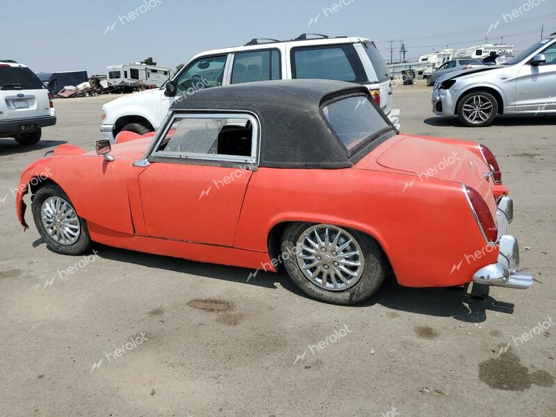 AUSTIN HEALY 1963 red   HAN7L29530 photo #3