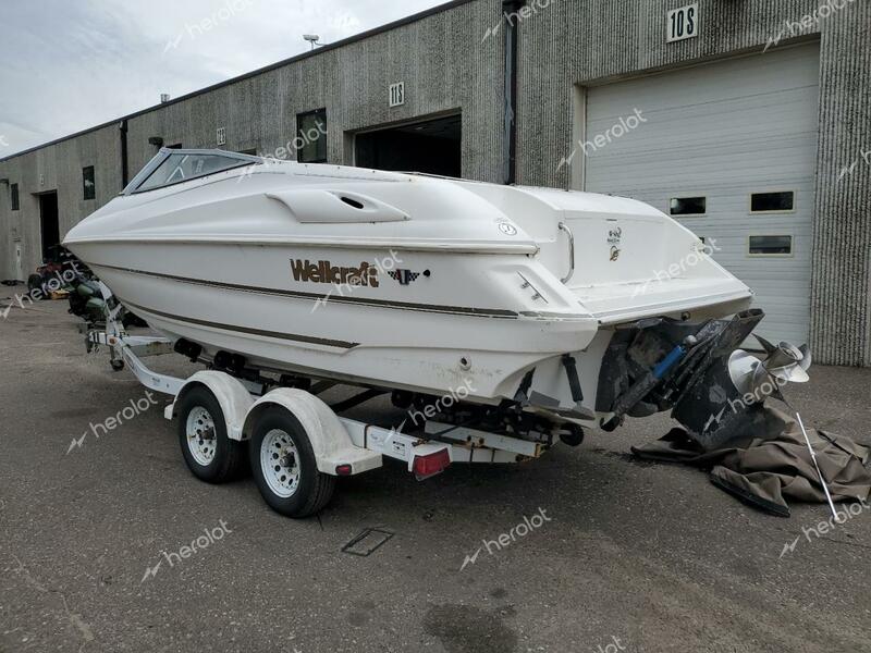 WELLS CARGO BOAT W/TRL 1998 white   WELGGA26B898 photo #4