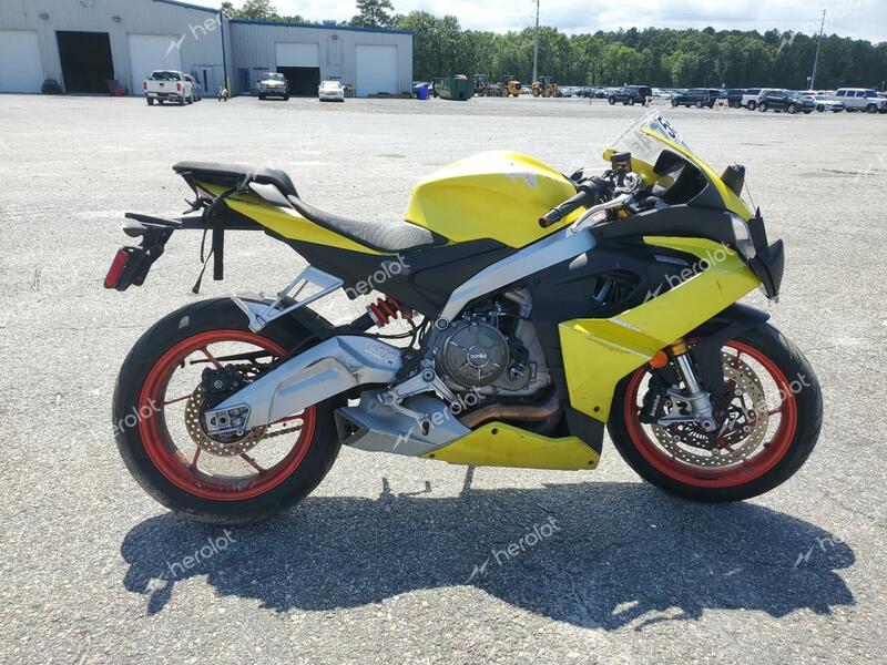 APRILIA RS 660 2022 yellow  gas ZD4KSUG08NS000215 photo #1