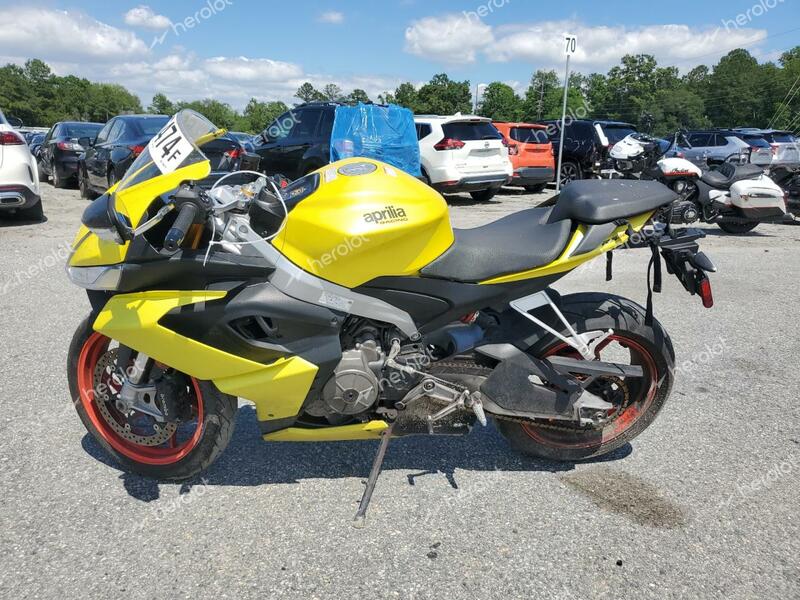 APRILIA RS 660 2022 yellow  gas ZD4KSUG08NS000215 photo #4