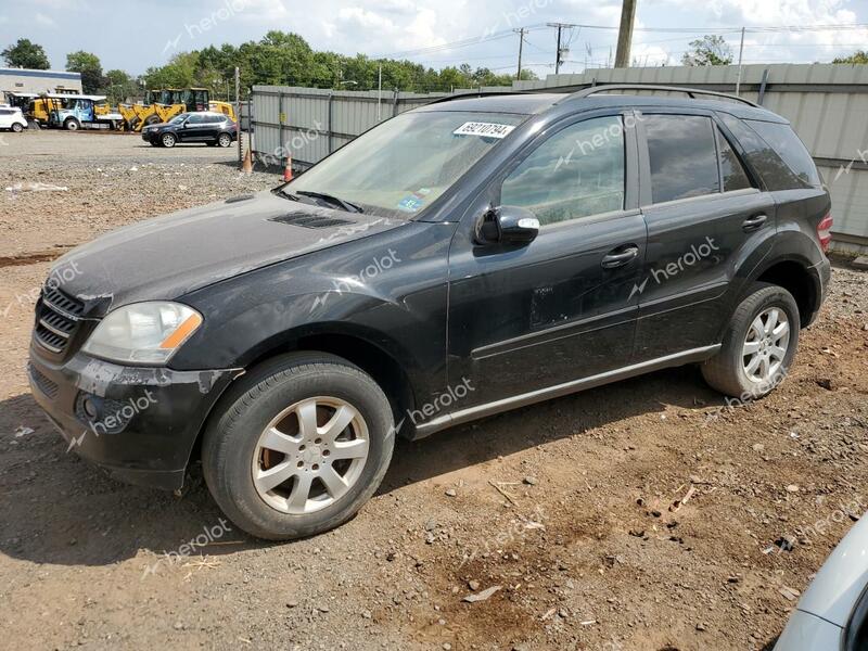 MERCEDES-BENZ ML 350 2006 black 4dr spor gas 4JGBB86EX6A052190 photo #1