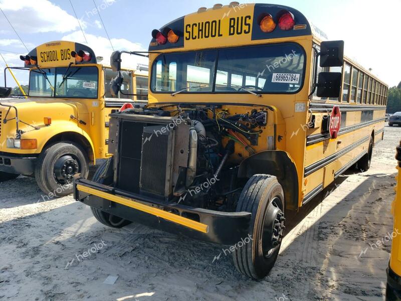 INTERNATIONAL 3000 3800 1996 yellow bus diesel 1HVBBABN7TH310244 photo #3