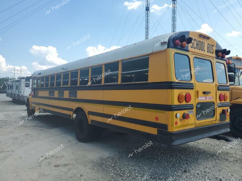 INTERNATIONAL 3000 3700 1991 yellow bus diesel 1HVBAZRN9MH324767 photo #4