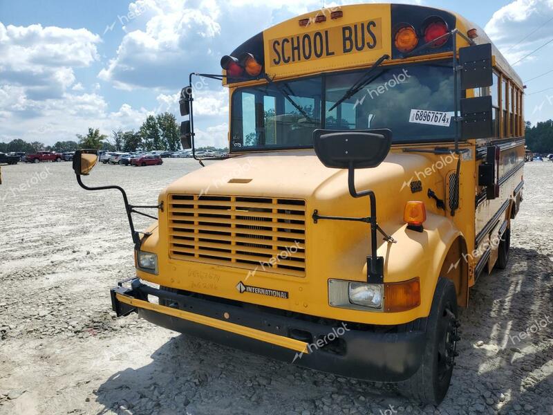 INTERNATIONAL 3000 3800 2001 yellow bus diesel 1HVBBABMX1H305401 photo #3