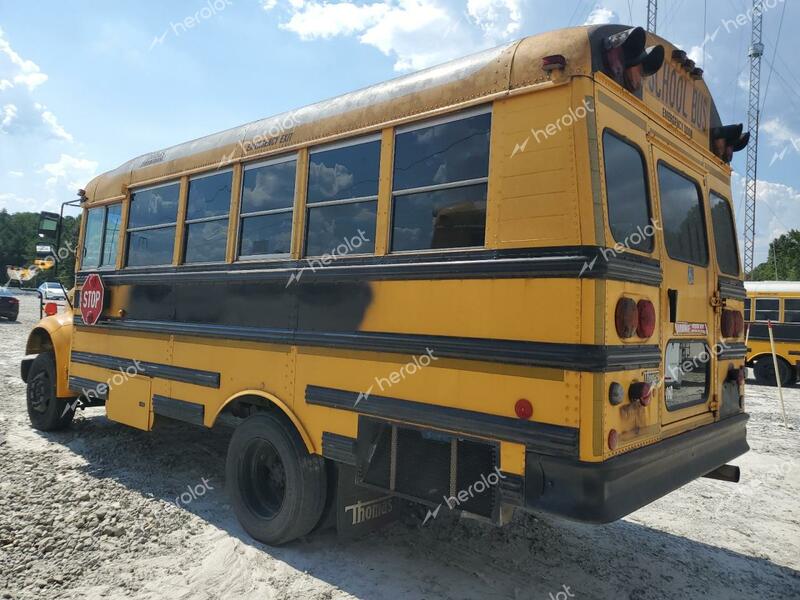 INTERNATIONAL 3000 3800 2002 yellow bus diesel 1HVBBABM42H375459 photo #4