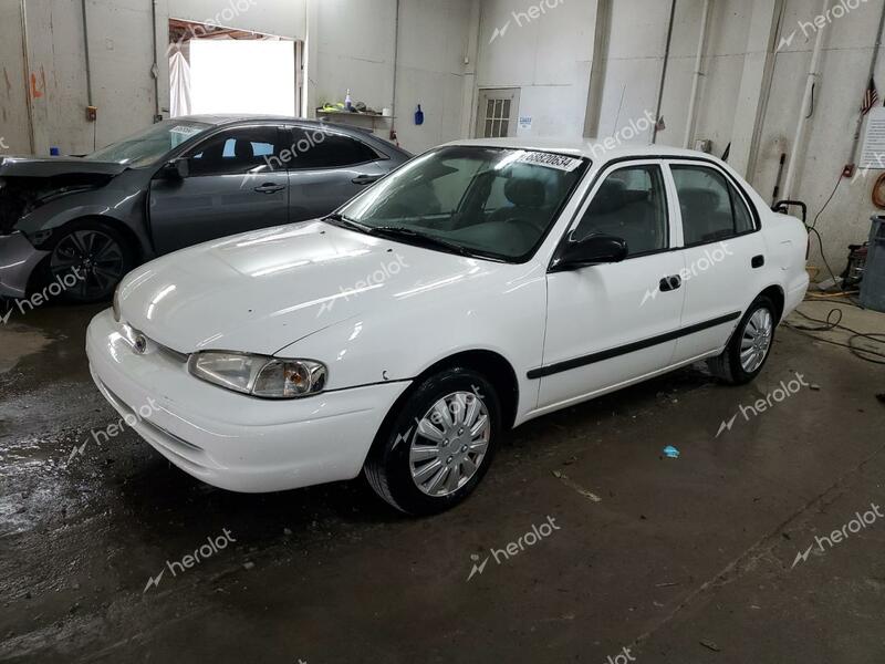 CHEVROLET GEO PRIZM 1998 white  gas 1Y1SK528XWZ431626 photo #1