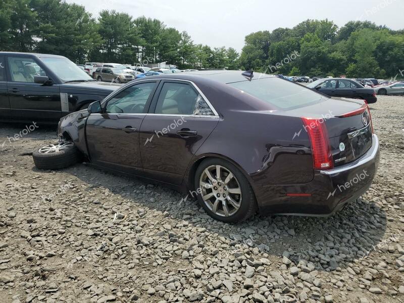 CADILLAC CTS HI FEA 2009 purple  gas 1G6DT57V490106958 photo #3