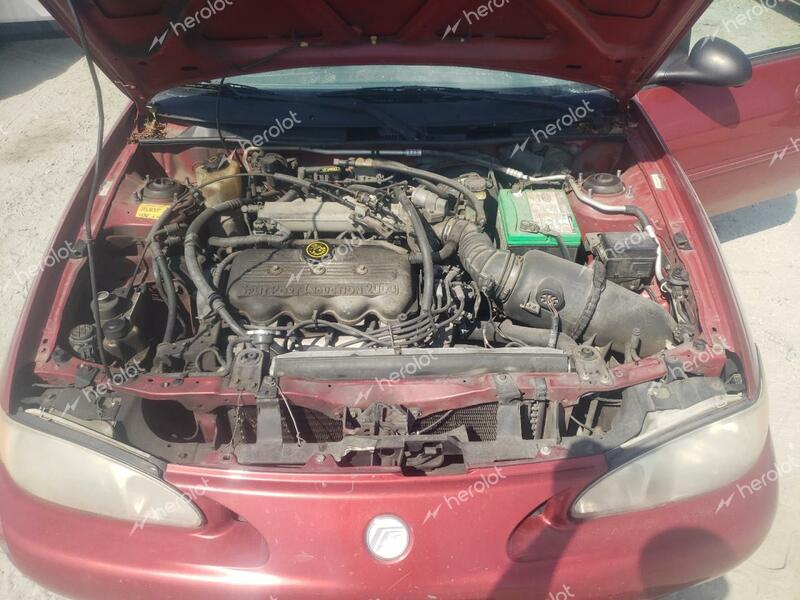 MERCURY TRACER LS 1998 red  gas 1MEFM13P7WW601195 photo #4