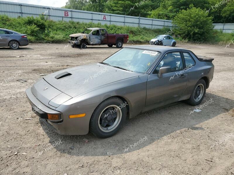 PORSCHE 944 1983 charcoal  gas WP0AA0948DN463178 photo #1