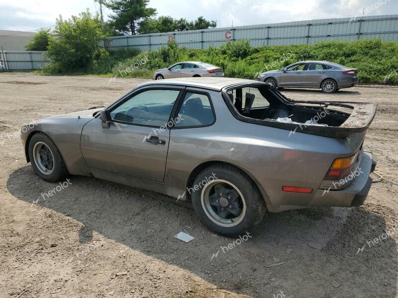 PORSCHE 944 1983 charcoal  gas WP0AA0948DN463178 photo #3