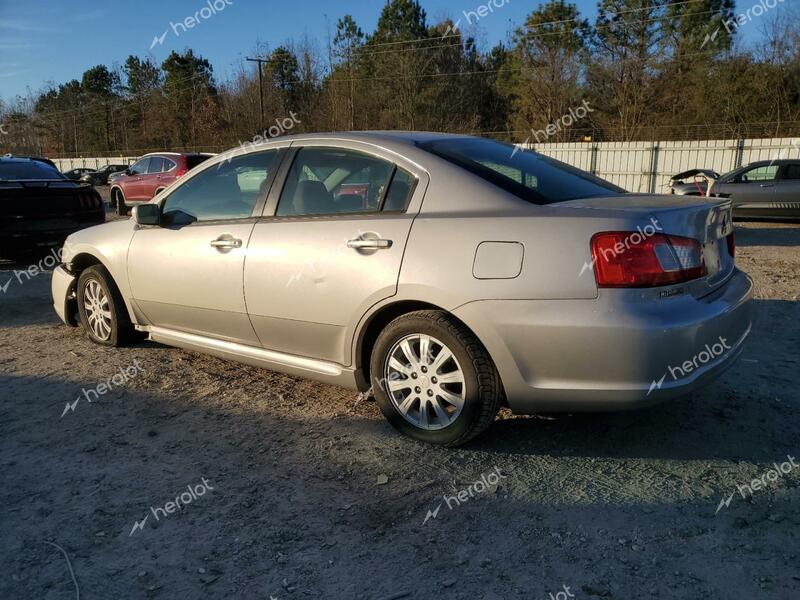 MITSUBISHI GALANT FE 2010 silver  gas 4A32B2FF7AE011458 photo #3