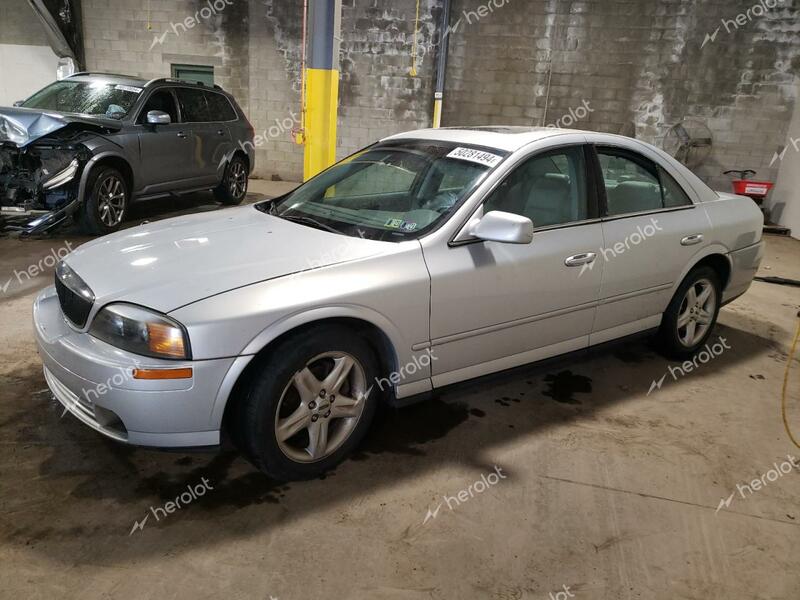 LINCOLN LS 2002 silver  gas 1LNHM87A52Y636708 photo #1