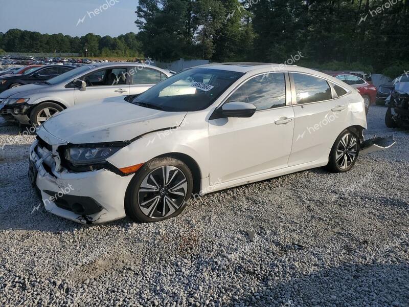 HONDA CIVIC EXL 2016 white sedan 4d gas 19XFC1F79GE041305 photo #1