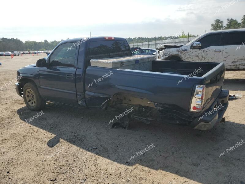 GMC 1500 LONG 2005 blue  gas 1GTEC14X85Z158812 photo #3