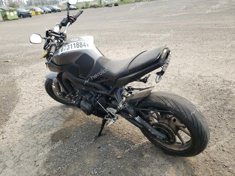 YAMAHA FZ09 2015 gray road/str gas JYARN33N0FA001052 photo #4