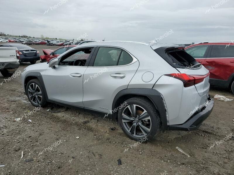 LEXUS UX 250H 2020 silver  hybrid engine JTHP9JBH3L2036558 photo #3